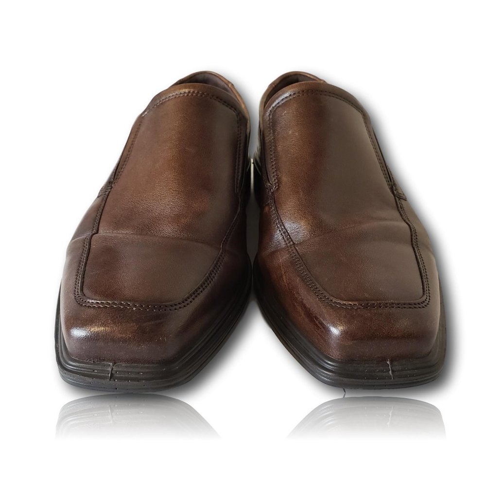 Ecco Men's Loafers Dress Shoes Slip, Size: 41